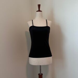 90s Velvet Grunge Fairy Whimsy Goth cami by BCBGMaxazria Size small